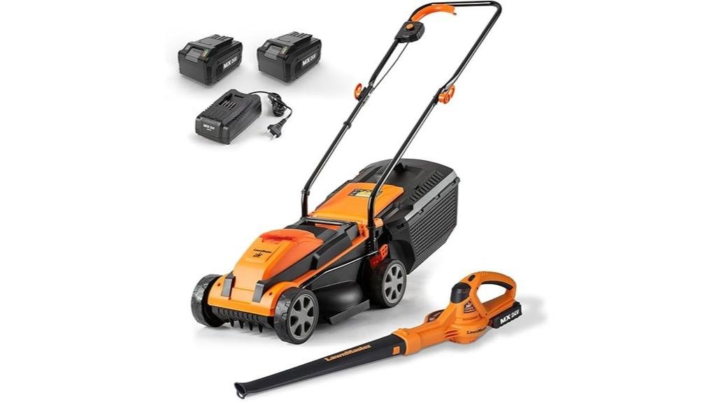 battery powered lawn tool set