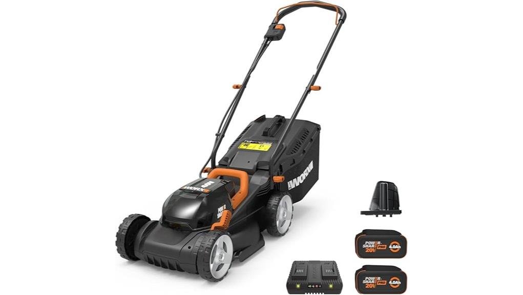 compact cordless mower specs