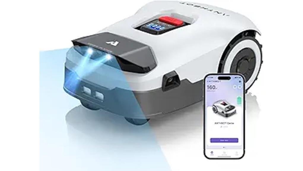 cordless smart robotic mower