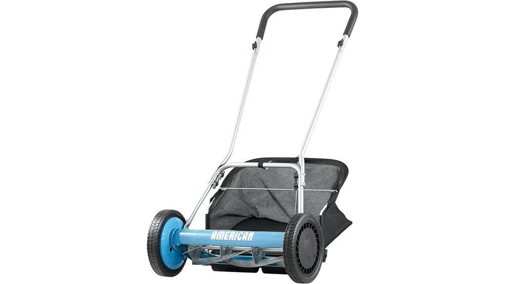 20 inch five blade reel mower