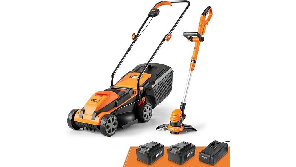 24v cordless lawn toolset