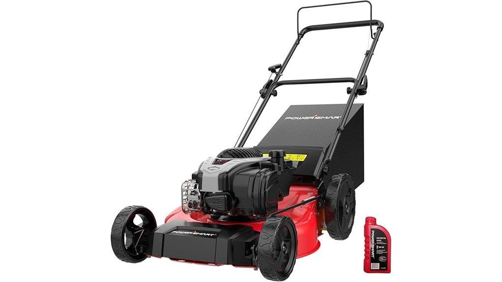affordable gas powered 21 inch mower