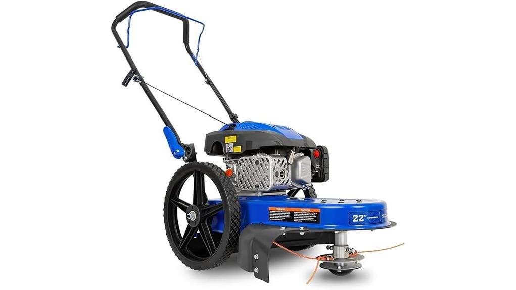 budget friendly walk behind trimmer