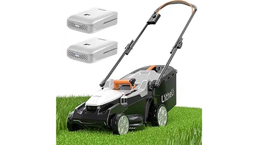compact 16 inch electric mower
