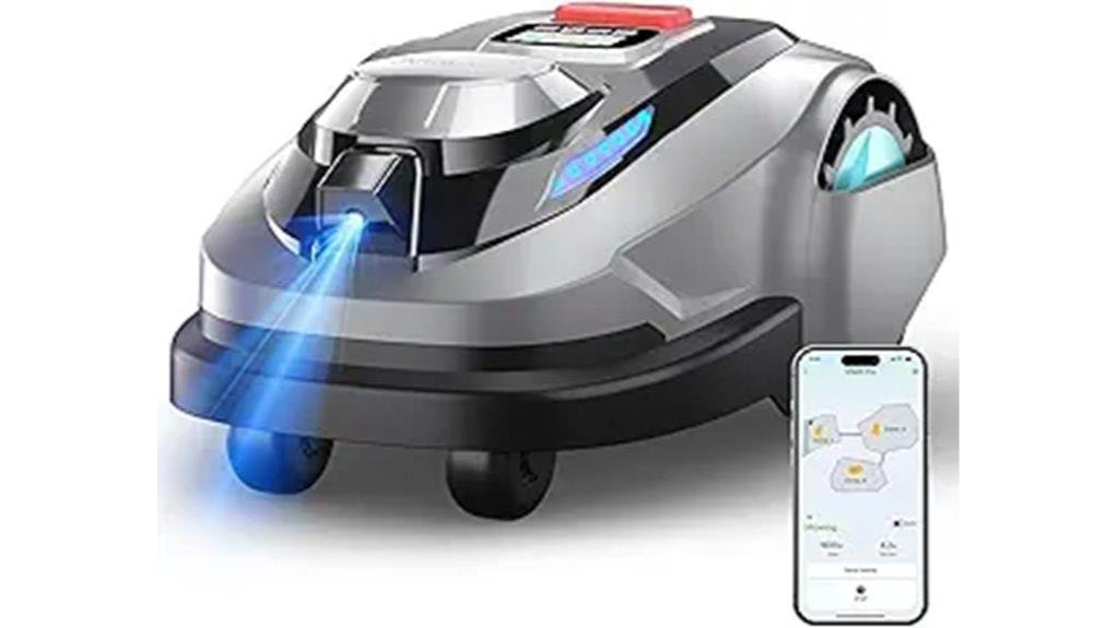 compact autonomous lawn cutter