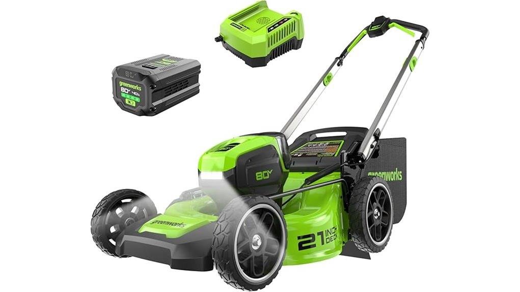 greenworks 80v 21 mower