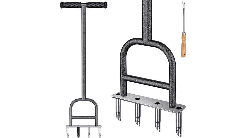 lightweight manual lawn corer