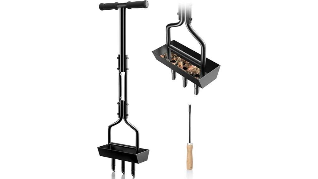 manual lawn aerator tool