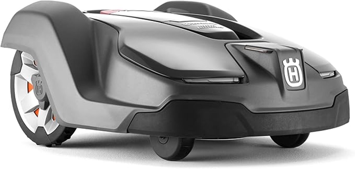 premium robotic mower with gps