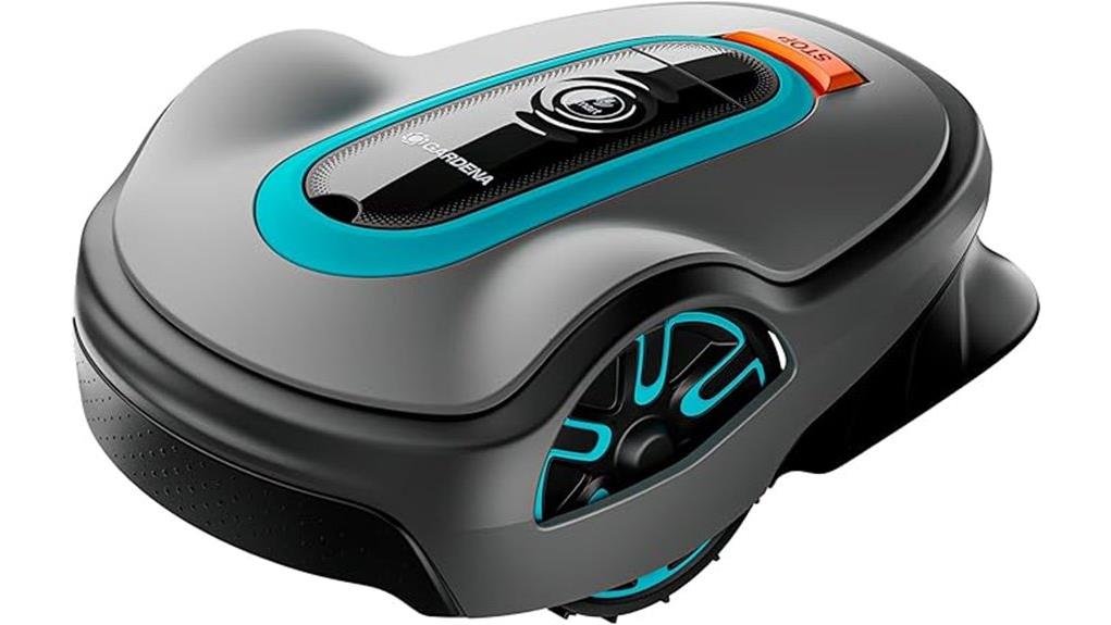 quiet efficient lawn mowing