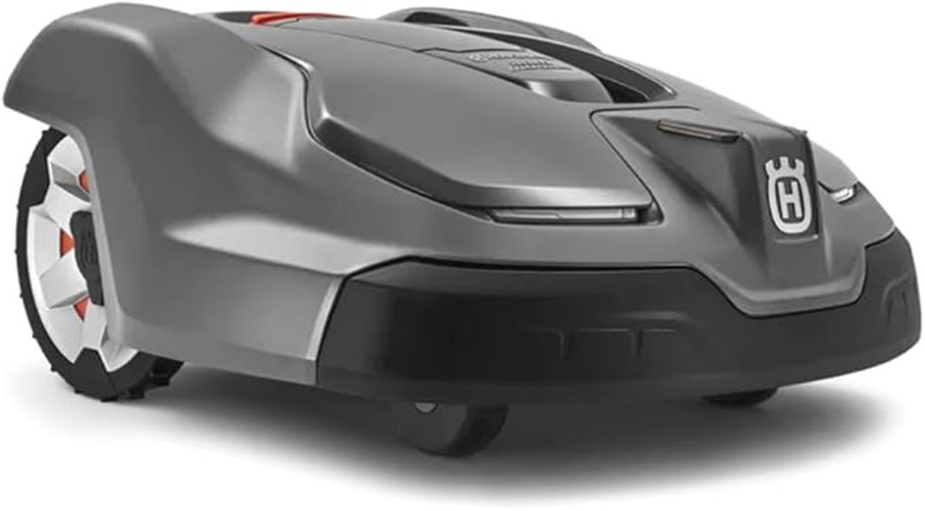 quiet intelligent premium robotic mower