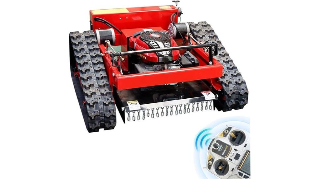 remote controlled lawn mower