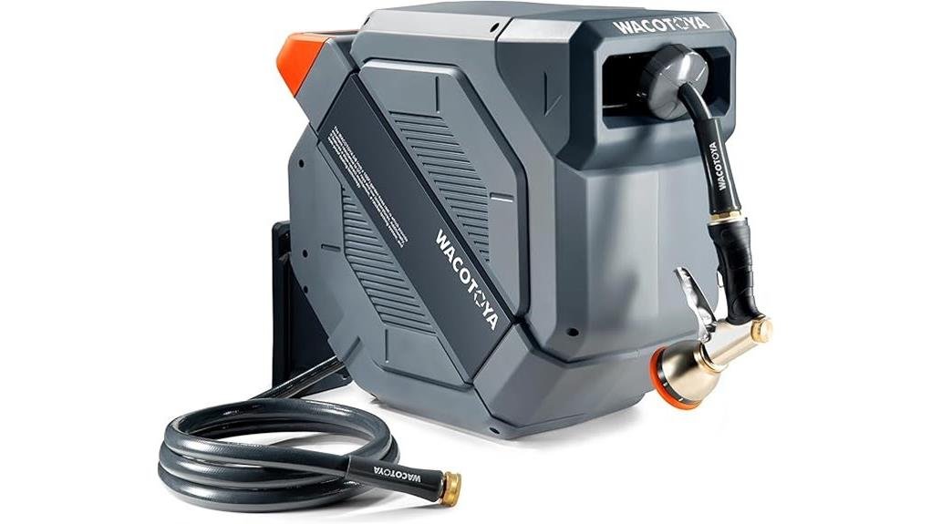 retractable 5 8 x100 gardenhose