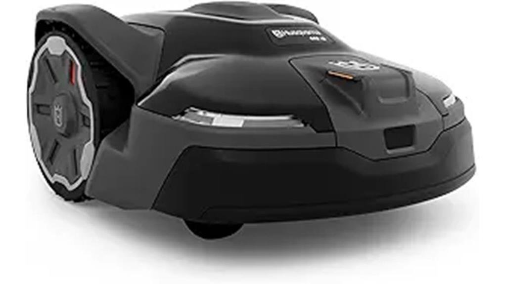 robotic battery powered lawnmower review
