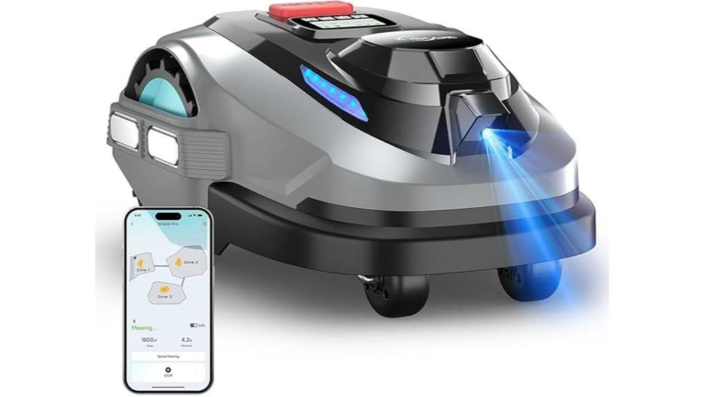 robotic mower n1600 review