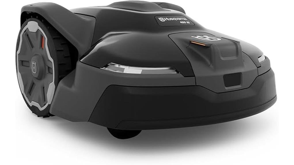 smart efficient robotic mower