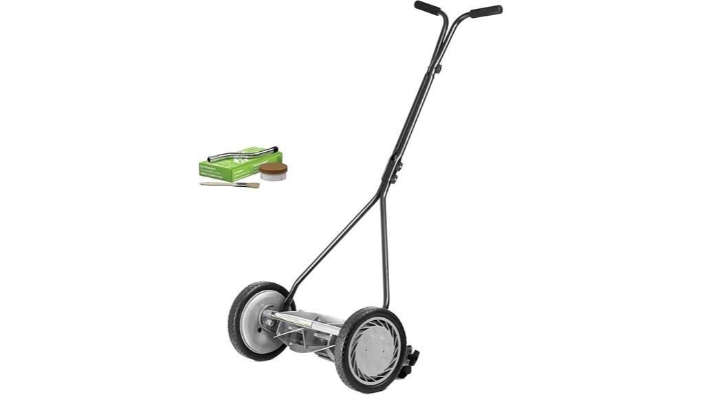 vintage heavy steel reel mower