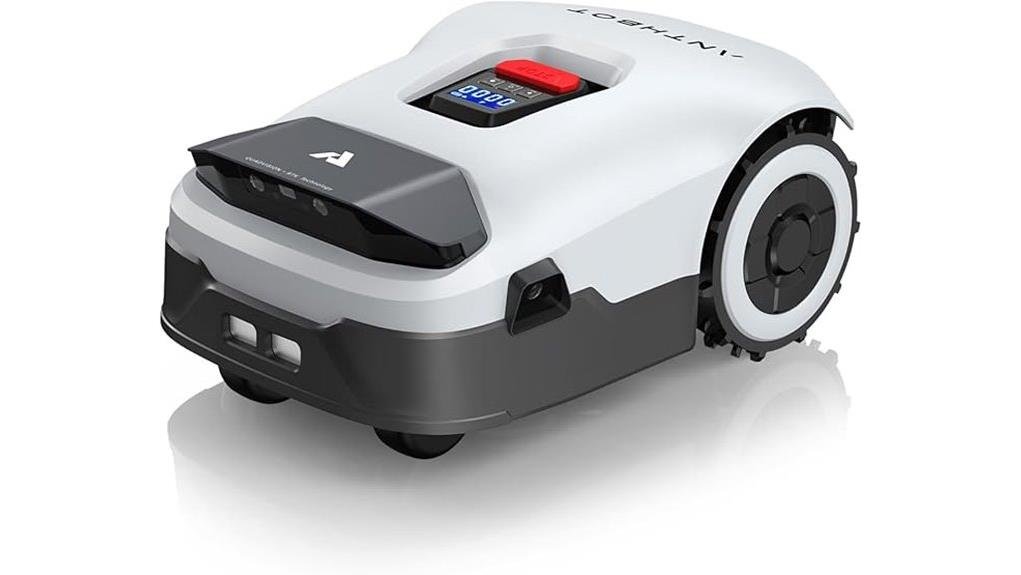 wire free robotic mower review