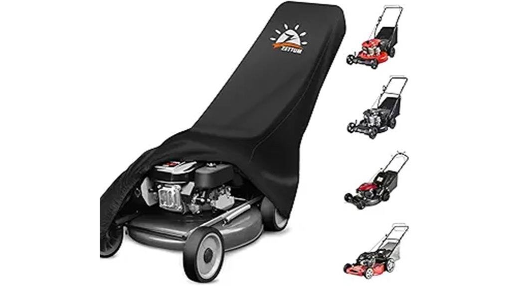 zettum push mower cover