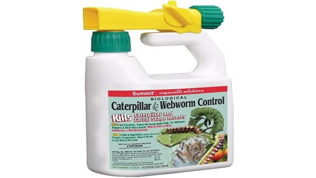 caterpillar and webworm control