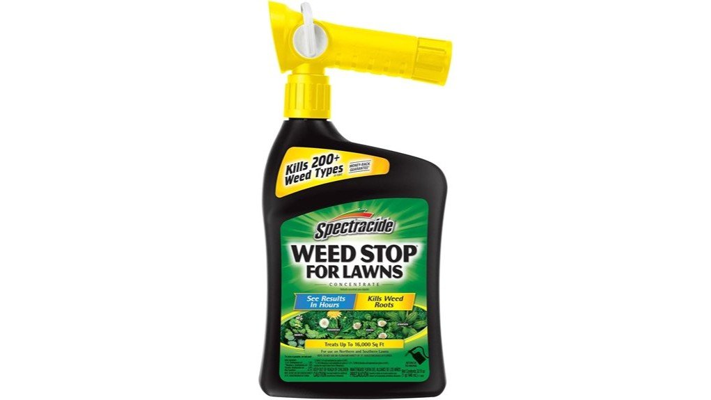 concentrated lawn weed control