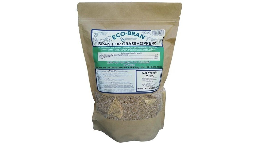 eco bran grasshopper and cricket bait