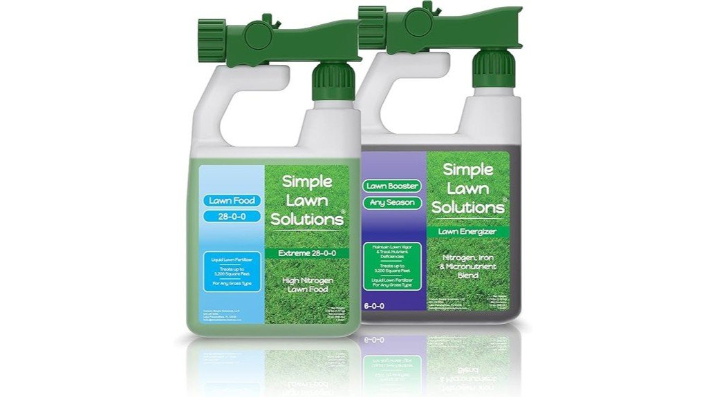 high strength nitrogen lawn fertilizer