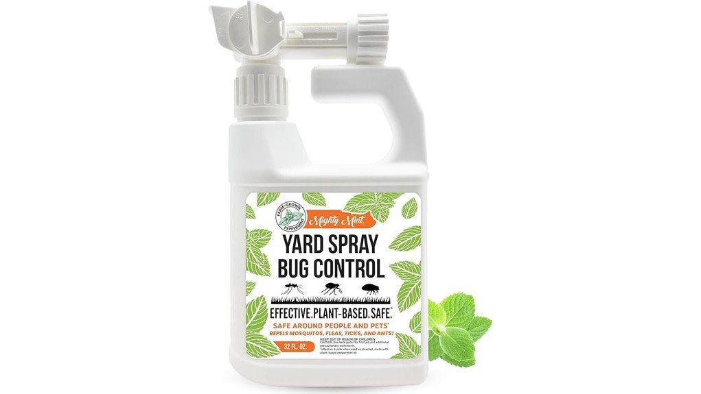 peppermint oil yard insecticide
