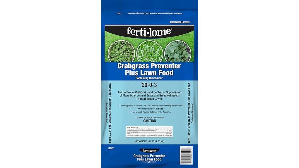 pre emergent crabgrass plus fertilizer