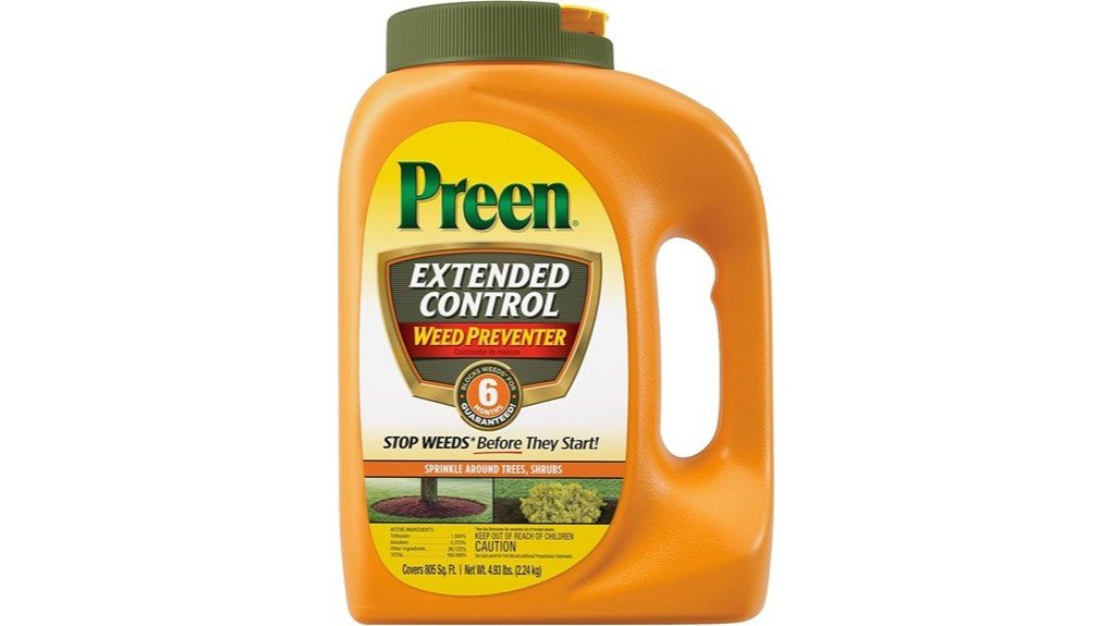preen extended weed prevention