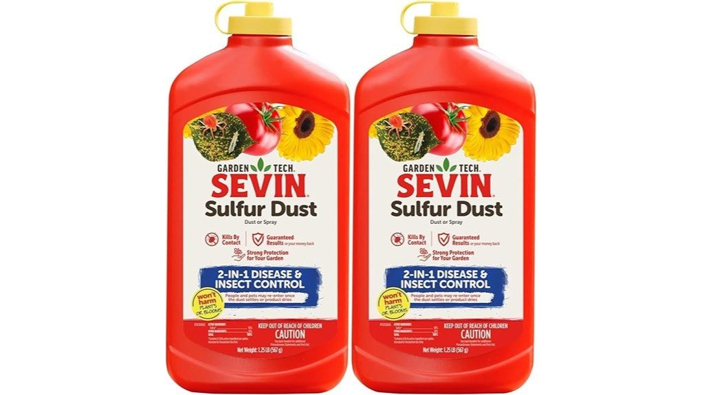 sevin sulfur insect dust