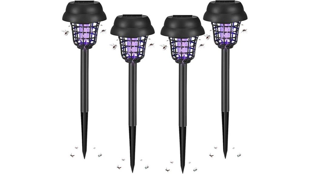 solar powered outdoor mosquito zapper