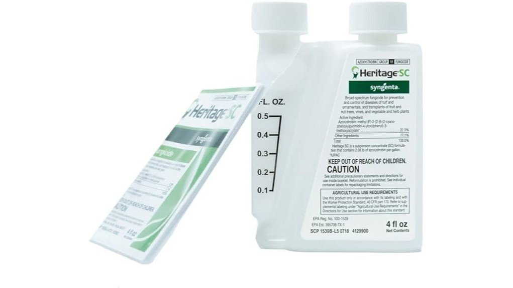 syngenta heritage sc fungicide review